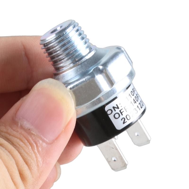 High Efficiency Air Pressure Control Switches Easy Installation Precisions Air Compressor Switches for Compressors