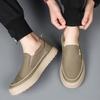 Cloth Shoes Men 2025 Summer Versatile Ice Silk Breathable Casual Shoes Trendy Men