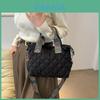 Stylish Winter Embroidered Crossbody Shoulder Bag For Women 2023 Trendy Quilted Handbag