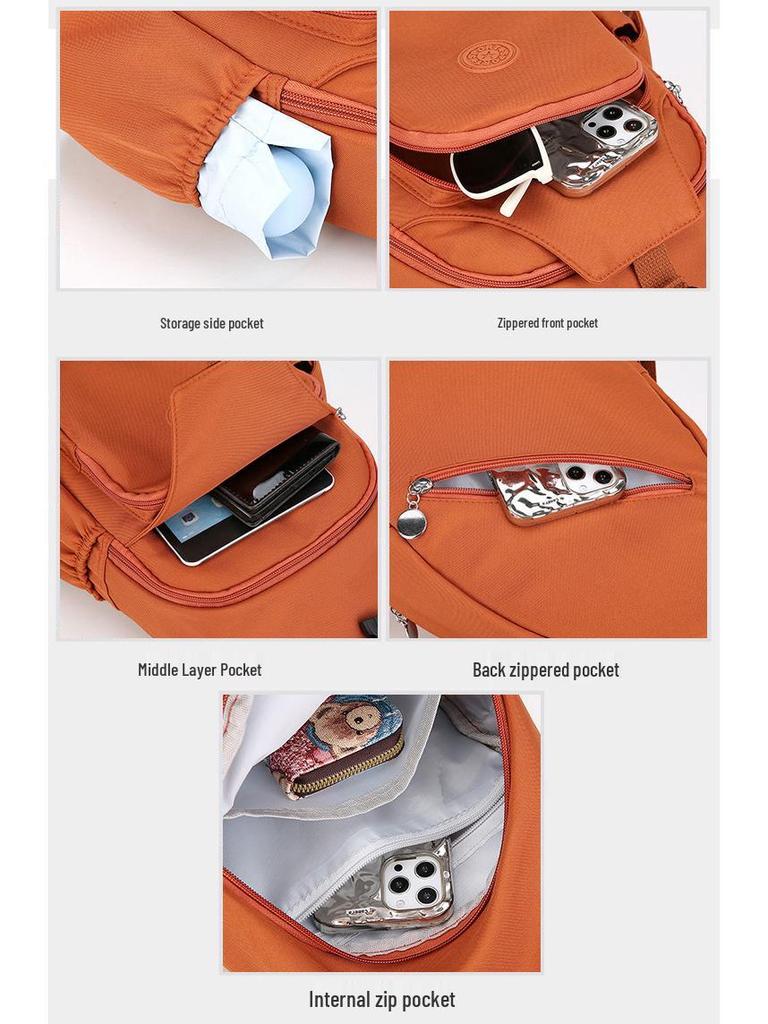 2024 Women's Fashion Water-Repellent Multifunctional Chest Bag