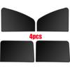 Car Side Window Sunshades Strong Magnets Blackout Heat Insulation Sun Protection Curtain Window Film Modeling Accessories