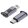 2/4PCS Type-C Female To Micro USB Male/Mini USB Male Micro USB Female To Type-C/Mini USB Male 480Mbps 5V 2A for Phone/Tablet/PC