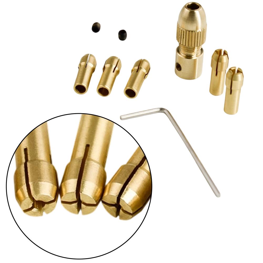 For Mini Drill Chuck Set 8pcs 053mm for PCB Drilling and General Purpose Usage