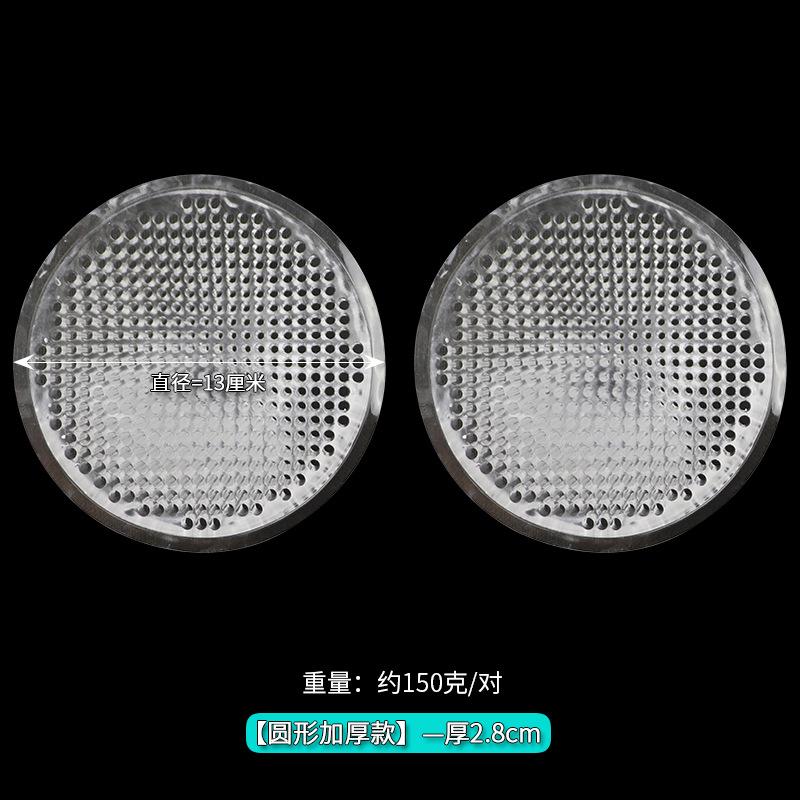 Honeycomb Silicone Bra Inserts, Breathable Thick Push Up Pads, Invisible Clear Sponge Pads for Yoga Swimsuit Lingerie