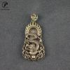 2021 New Style Antique Copper Chinese Dragon Pendant Necklace Animal Lucky Blessing Chinese Characters FU New Year Present