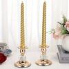 For Candle Light Dinner Table Candlestick Holder Metal Crystal Candle Stand  Birthday