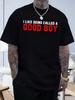 New SpringSummer I Like Being Called A Good Boy Brainrot Funny Gen Alpha Printed Cotton Casual Short Sleeve Round Neck Tshirt