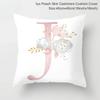 45X45Cm Pink Letter Cushion Pillowcase Decorative Sofa 40X40Cm Pillow Cases Autumn Decoration