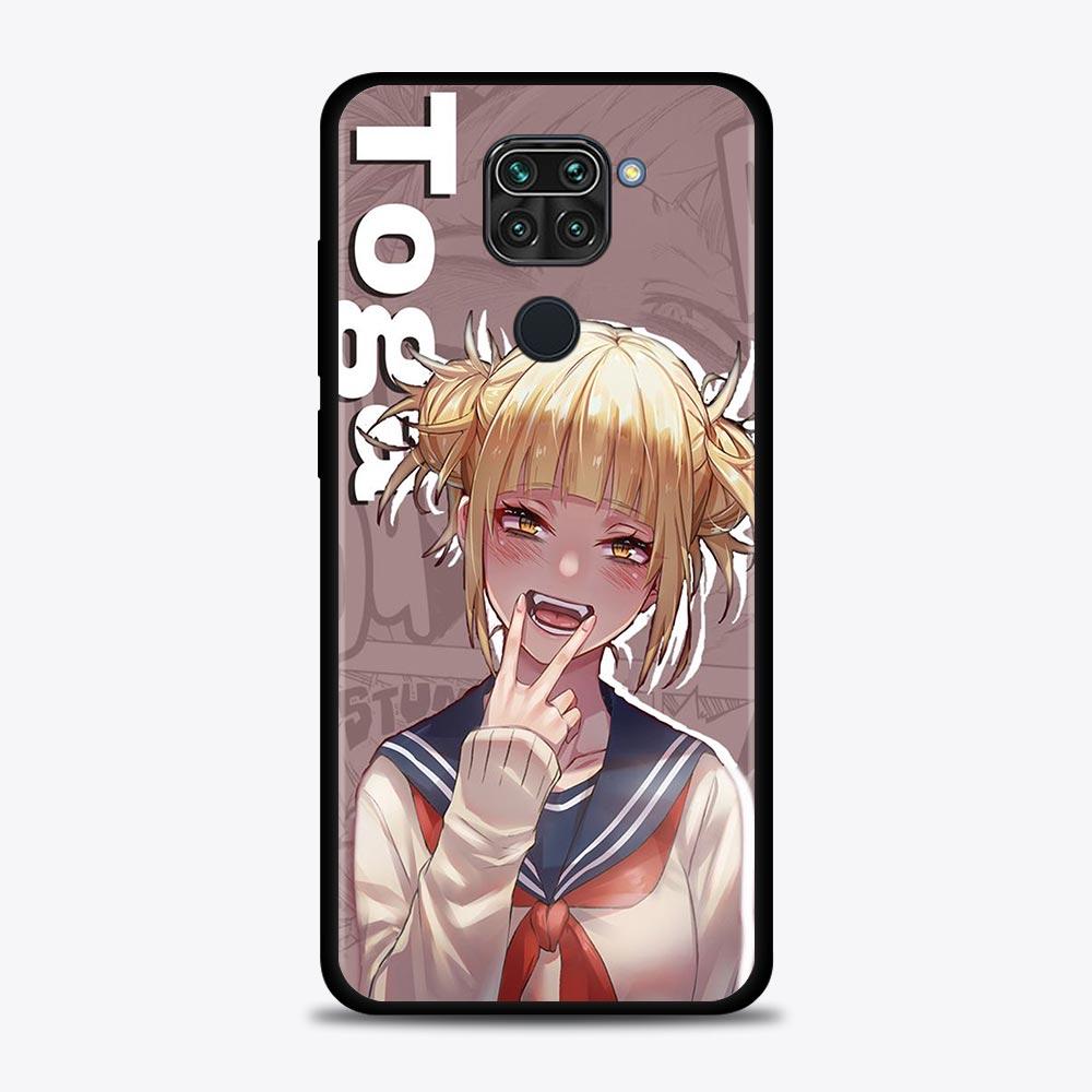 Case For Xiaomi Redmi Note 11 10 9 8 7 Pro Max 9T 8T 9S Cover for Redmi 10 9 8 9C 9A 8A 7A My Hero Academia Girl TOGA Himiko
