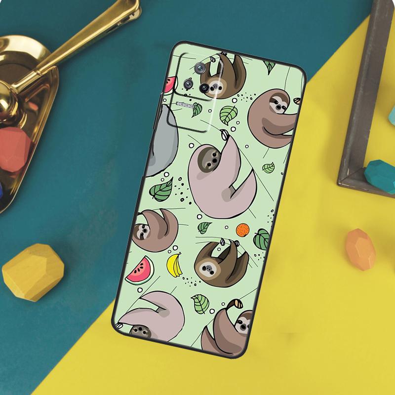 

Милый чехол с животным ленивцем для Xiaomi 13T 11T 12T 14T Pro 13 14 15 Ultra POCO X7 Pro X3 X5 X6 F5 F6 M6 Pro Funda POCO F5