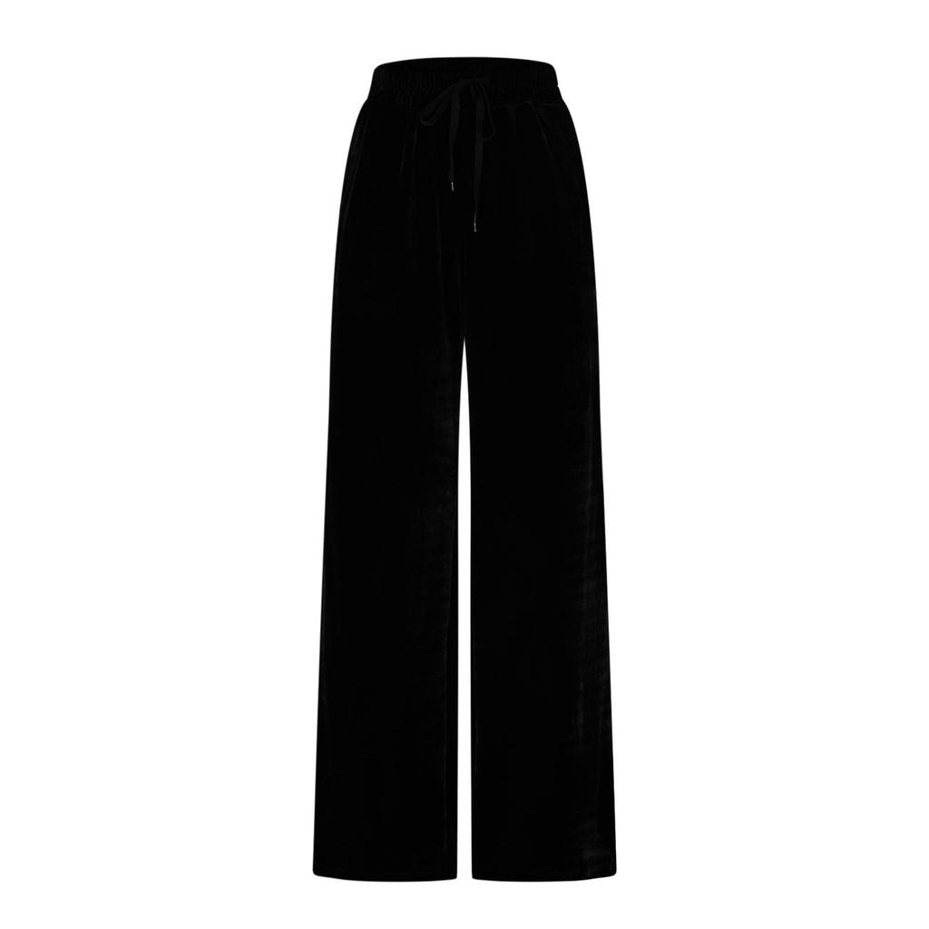 Frauen Winter einfarbig Hose in voller Länge lange Hose Sporthose