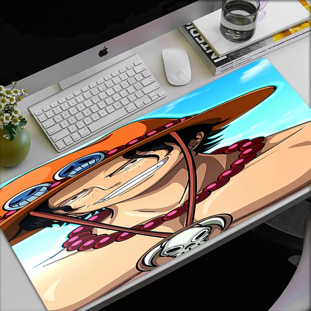 One Piece Theme Mouse Pad, Non Slip Rubber Base, Multifunctional Office & Home Decor, Perfect for Workspace Personalization.
