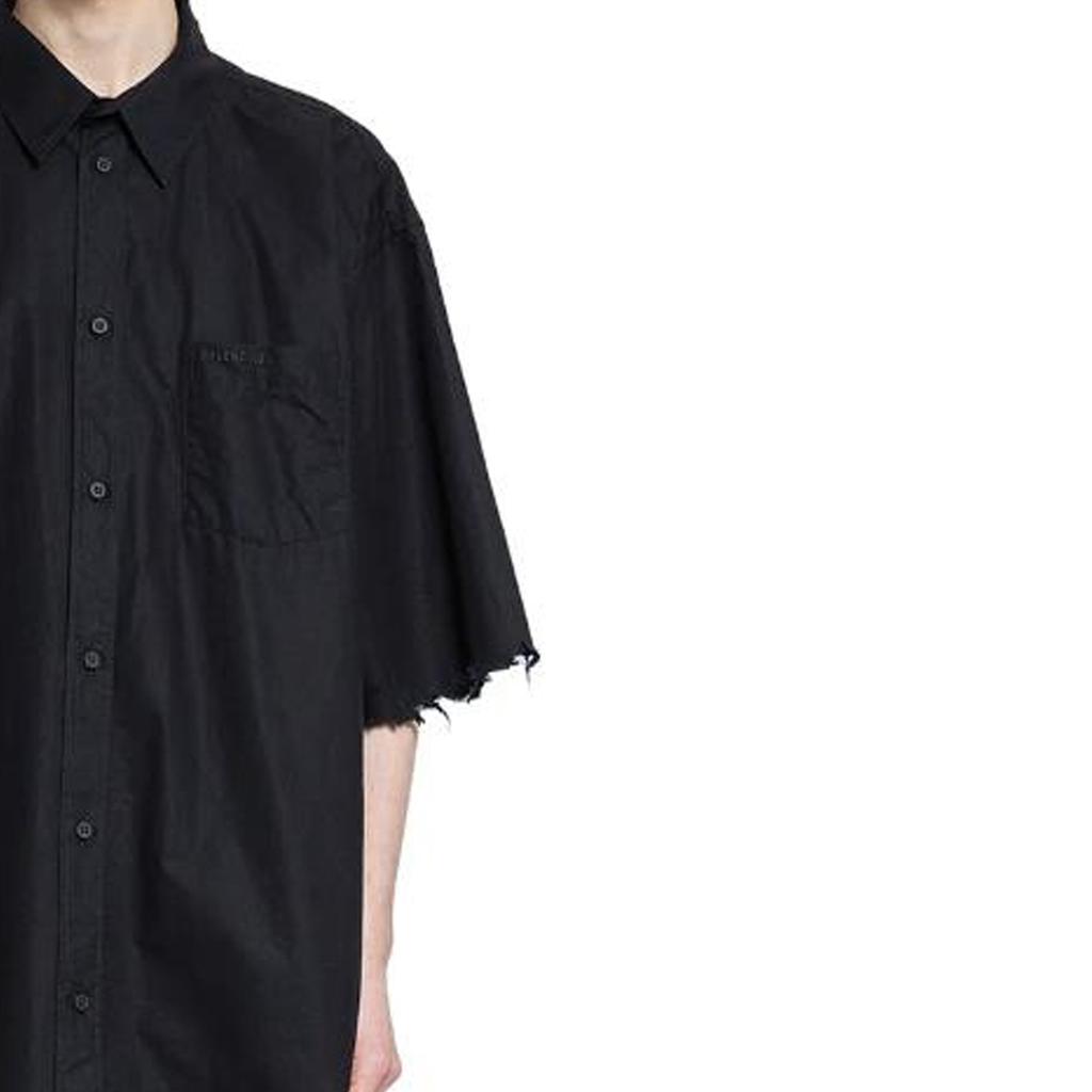 Balenciaga Distressed Cotton Shirt 791208TNM601000