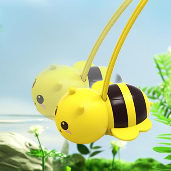 Bee Bean Picking Fishing Game Magnetic Bead Catcher Tabletop Game with Headband Kids Parents