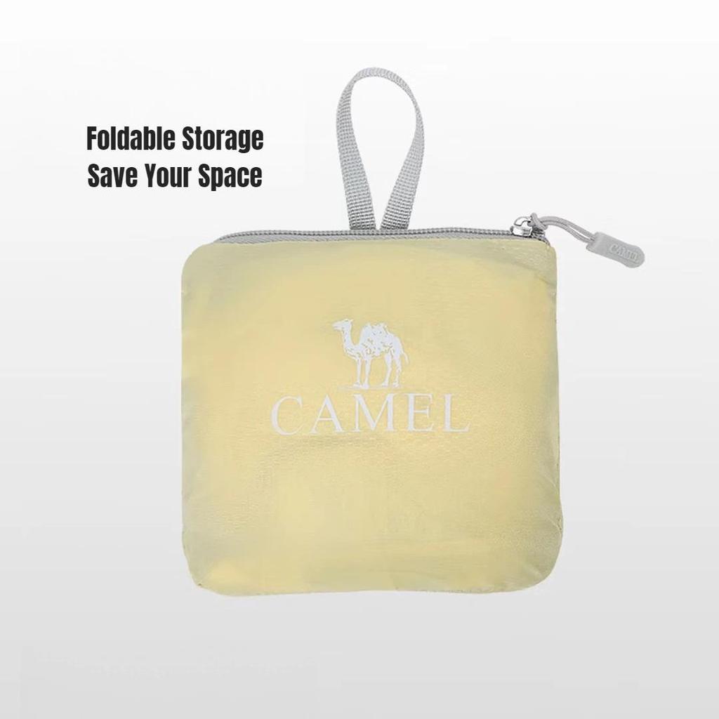 Camel Hautbeutel, Outdoor-Radrucksack, Sportrucksack, Leicht, Faltbar, Wander-/Bergsteigerrucksack, Gelb