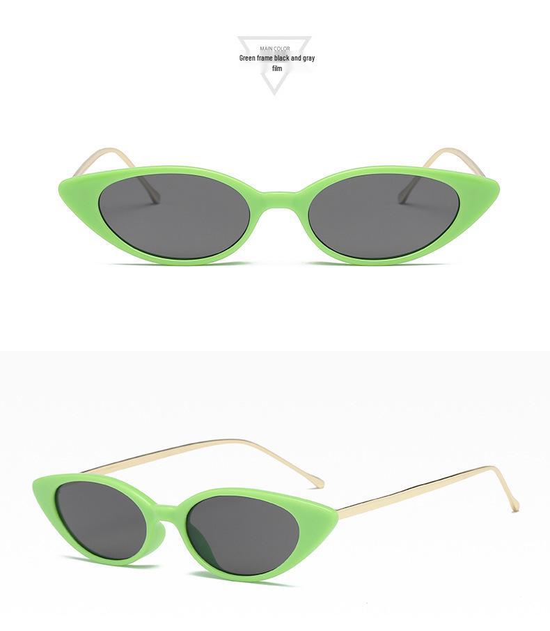 Trendy Women's Retro Round Frame Anti-UV Sunglasses