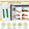 Quick Install Refrigerator Light Bulb High Brightness Fridge Light Module For W11527432 W11387579 W11333374 Part