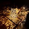 Angel Garden Outdoor Solar Courtyard Light - Copper Coin Kettle Design