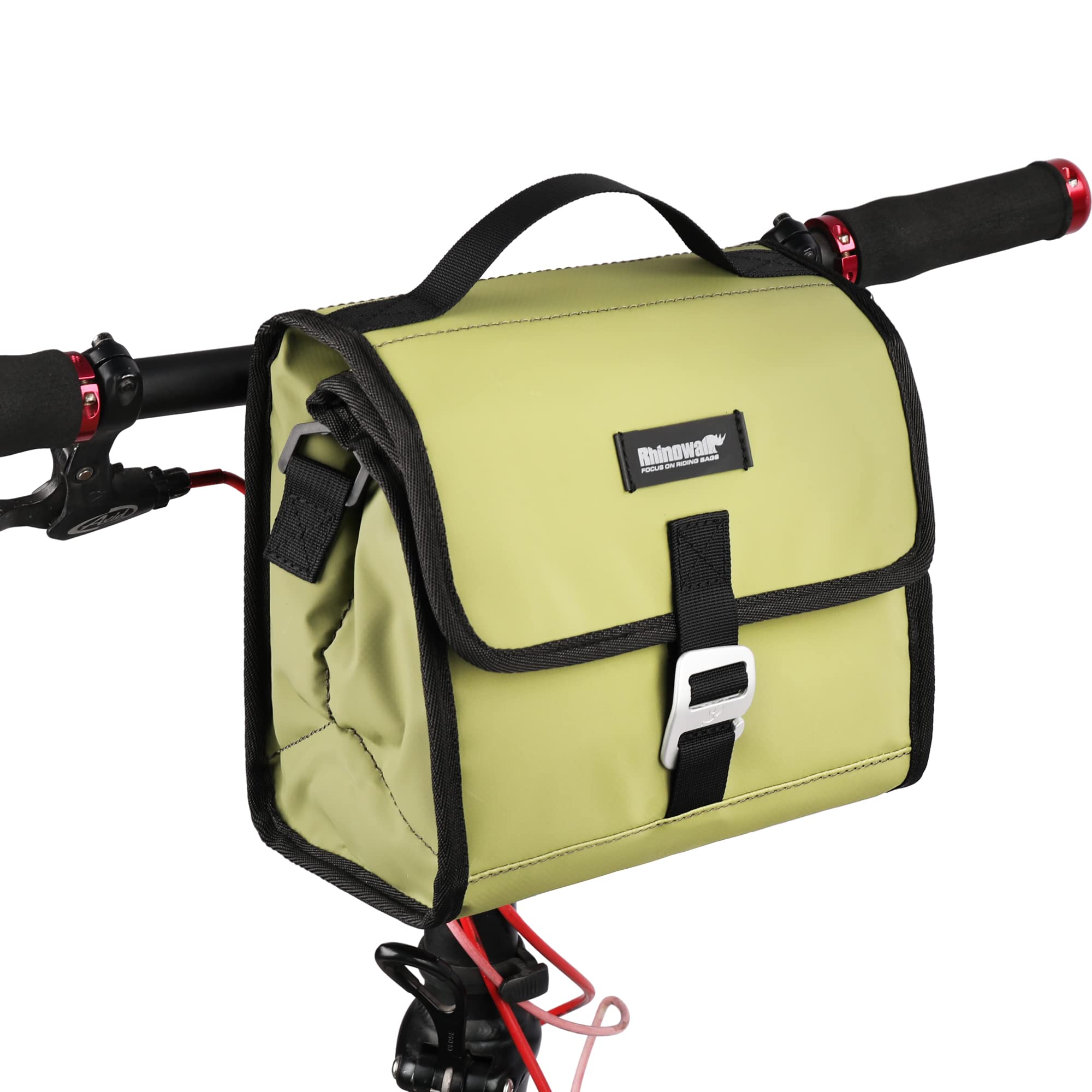 

Велосипедный передний многофункциональный руль Rhinowalk, изолированный, регулируемый, большой, наплечный, водонепроницаемый, велосипедный, легко устанавливаемый, сумка,