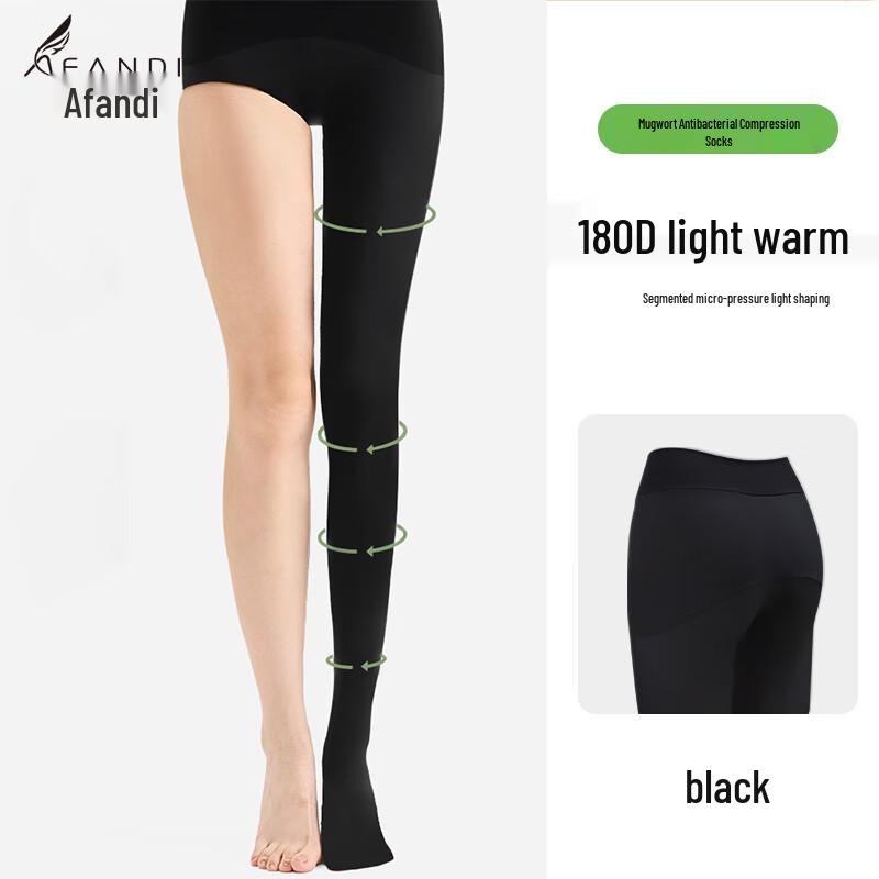 

Женские компрессионные утягивающие колготки с полынью Афанди (2-Pack) One Size