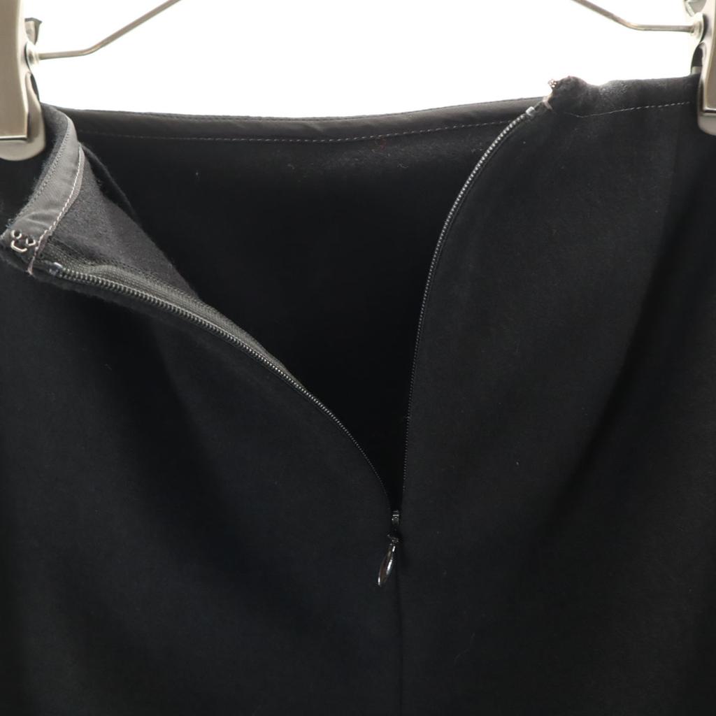 Terno de saia de lã com notas cítricas Conjunto 36/34 preto Feminino Usado