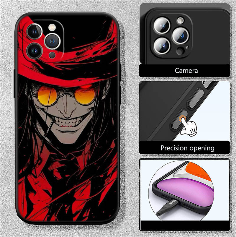 IR11 Hellsing Phone Shell for Samsung S20 S21 S22 S23 S24 FE Ultra Plus Lite S21S A55 A07 A17 F06 F16 M06 M16 M56 A36