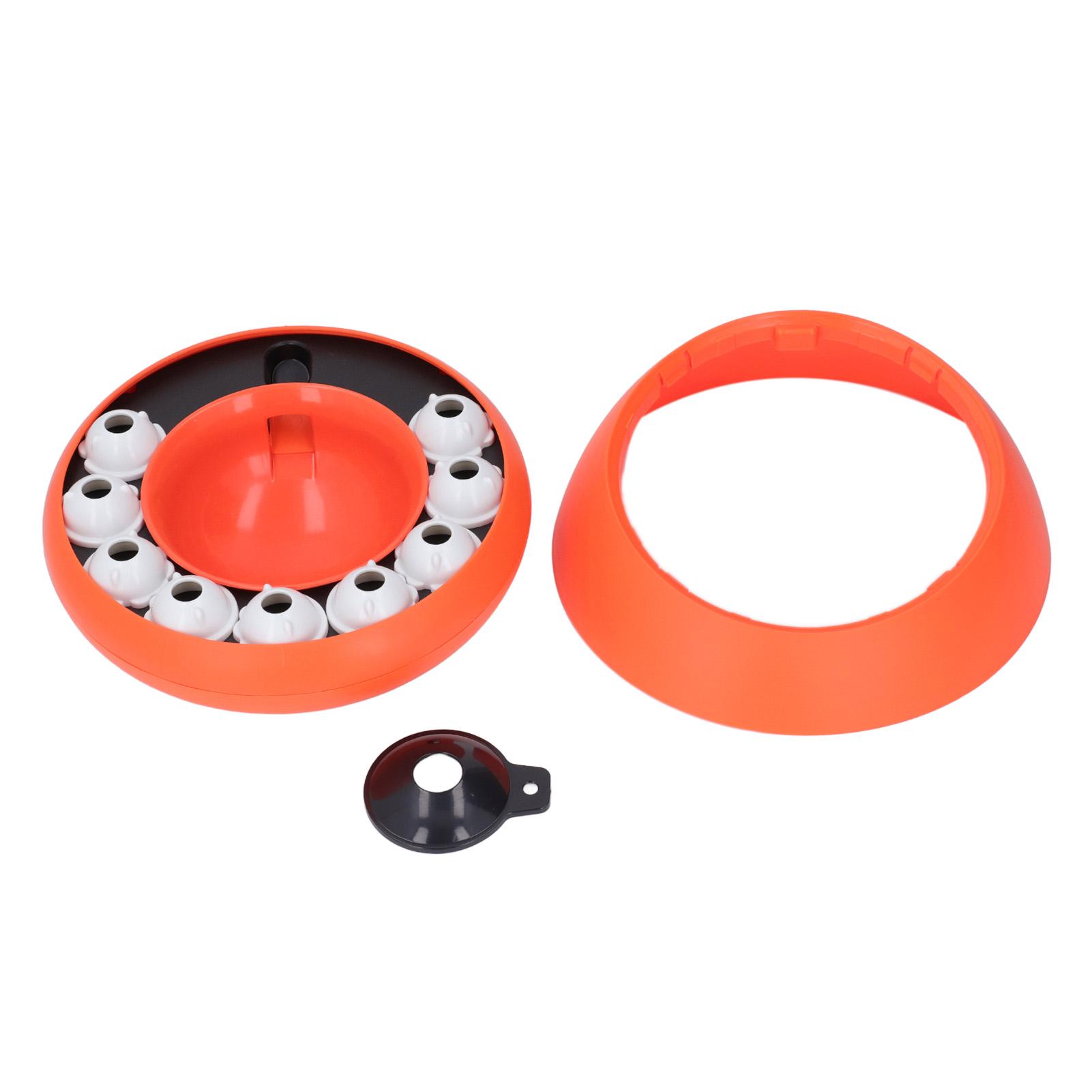 

Cat Slow Feeding Bowl Brain Stimulation Interactive Self Entertainment Cat Slow Feeder for Health оранжевый