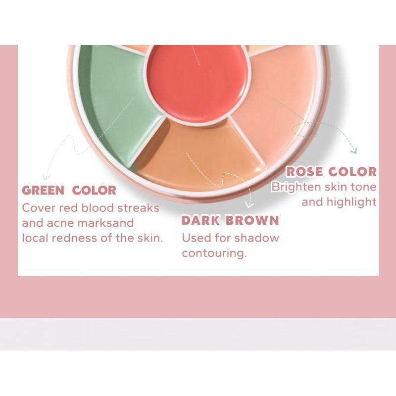 BEAUTY GLAZED - 6 Colours Phantom Concealer Palette