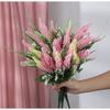 For Wedding For Home Decor Artificial Flowers Lavender Bouquet Spring Wedding Artificial Soft PVC Material Handcrafted Design