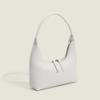 Spring New Women'S Bag Small Fresh Simple Solid Color Small Square Bag High Sense Portable Versatile Crescent Bag