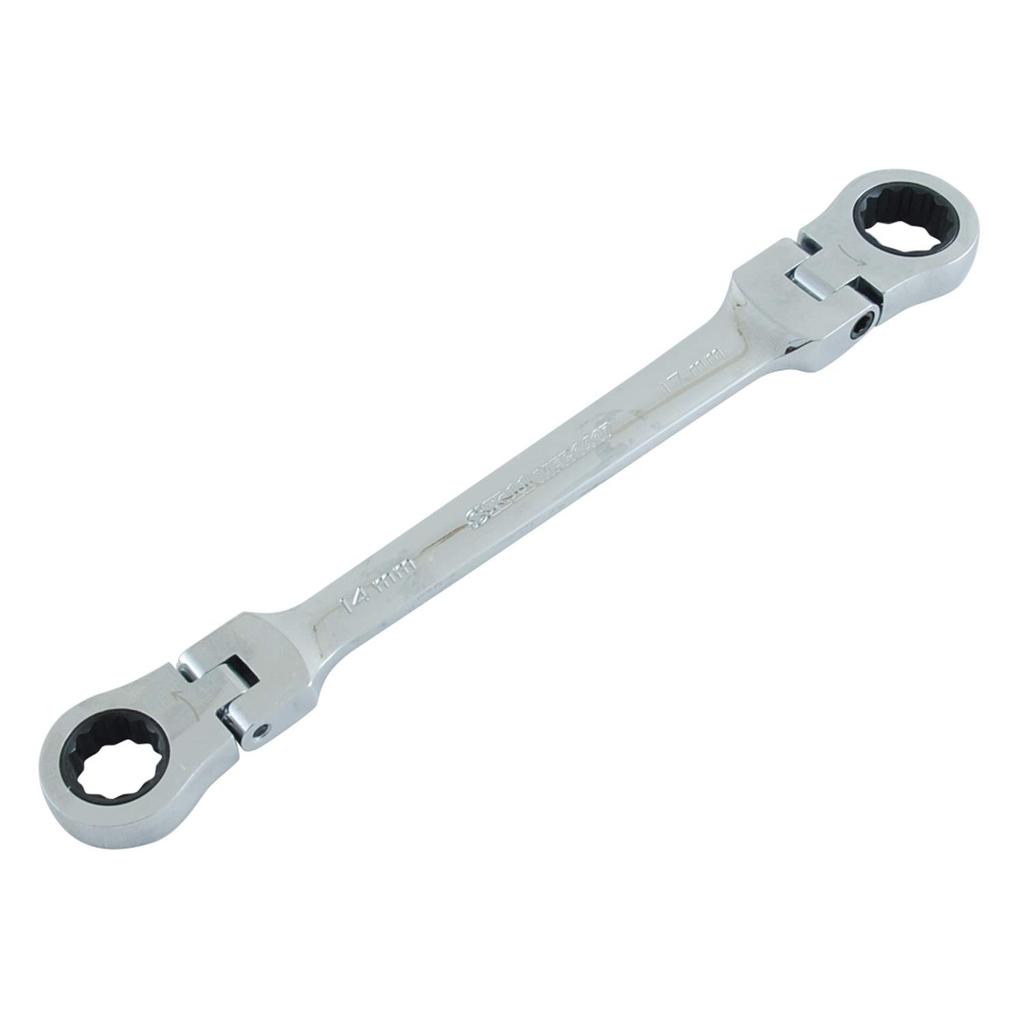 SK11 Geartech Double Flex Ratchet Wrench 14 x 17mm MFR1417N (SK11)