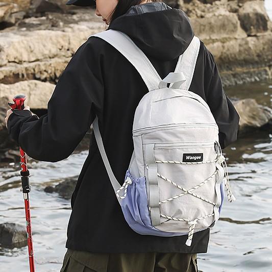 Schoolbag mountain travel hiking bag backpack men and women lightweight hiking small backpack outdoor cycling sports bag