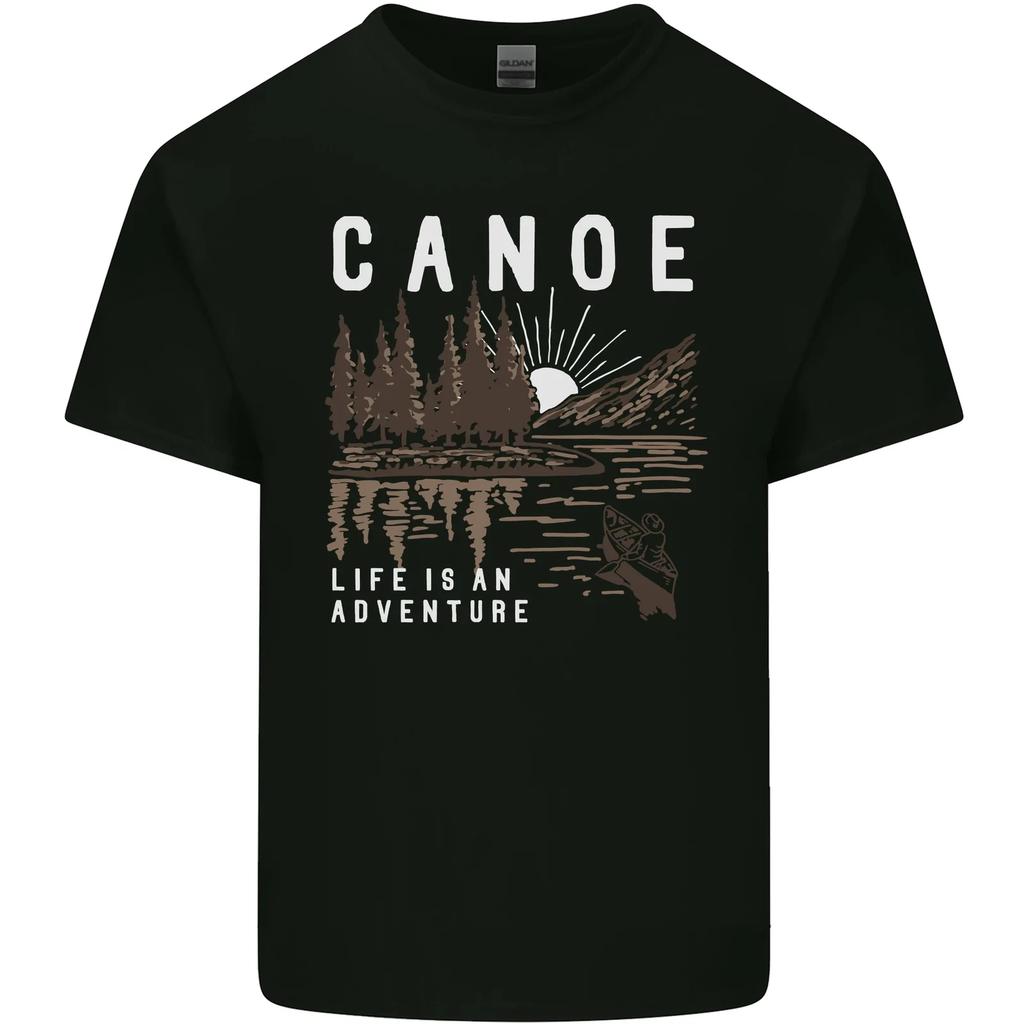 Canoe Adventure Canoeing Kayak Kayaking Kids T-Shirt Childrens