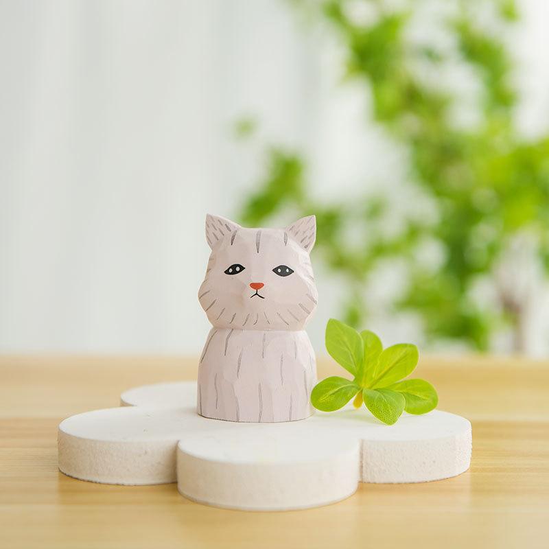 Wooden Animal Decor Diy Craft Kit With Unique Figurines For Home And Childrens Rooms