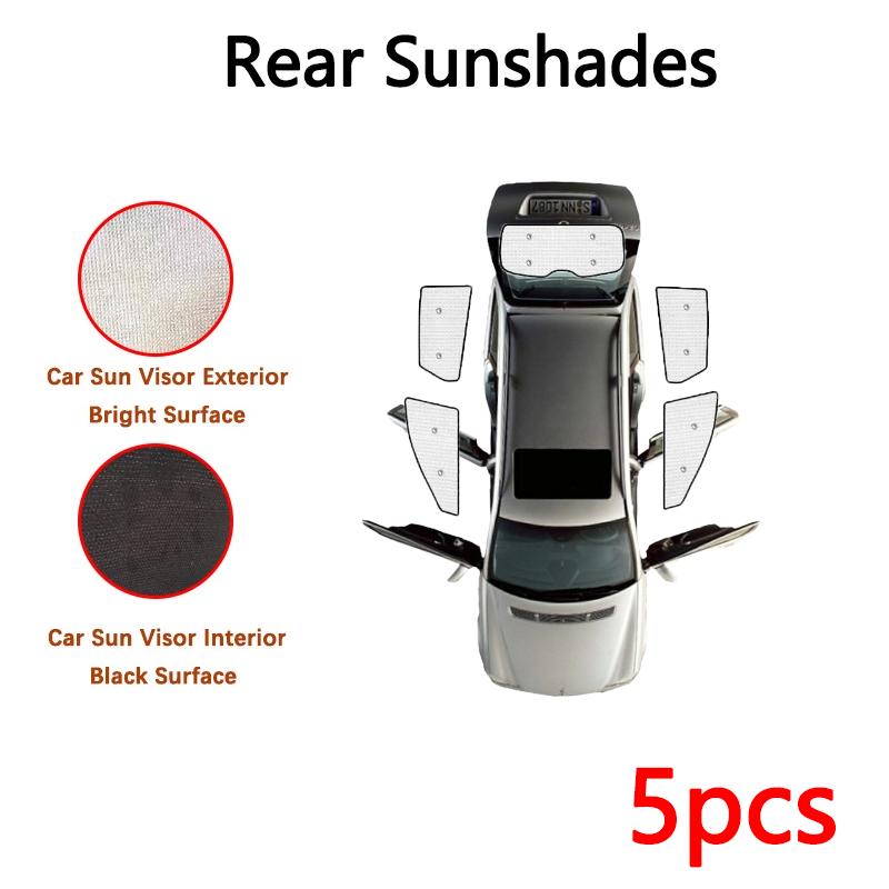 Car Full Covers Sunshades For Toyota RAV4 LWB Vanguard XA30 2006-2012 Protector Window Anti-UV Sun Parasol Window Accessories
