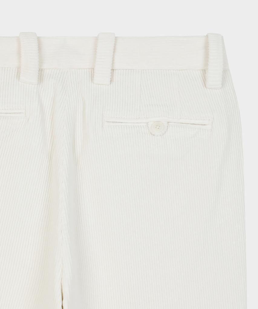 BROOKS BROTHERS Slim Fit 8W Corduroy Pants (Beige) (Bbpcmm4752Zew)