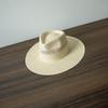 Spring and summer fashion casual hand-woven rhombus flower hollow wide brim jazz straw hat household sunscreen sunshade imported paper straw hat tide