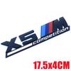 1PCS Car Stickers Car Trunk Sticker Car Badge For BMW X3 X4 F25 F26 G01 G02 X5 G05 X6 F15 F16 E70 E71 M Competition HX9