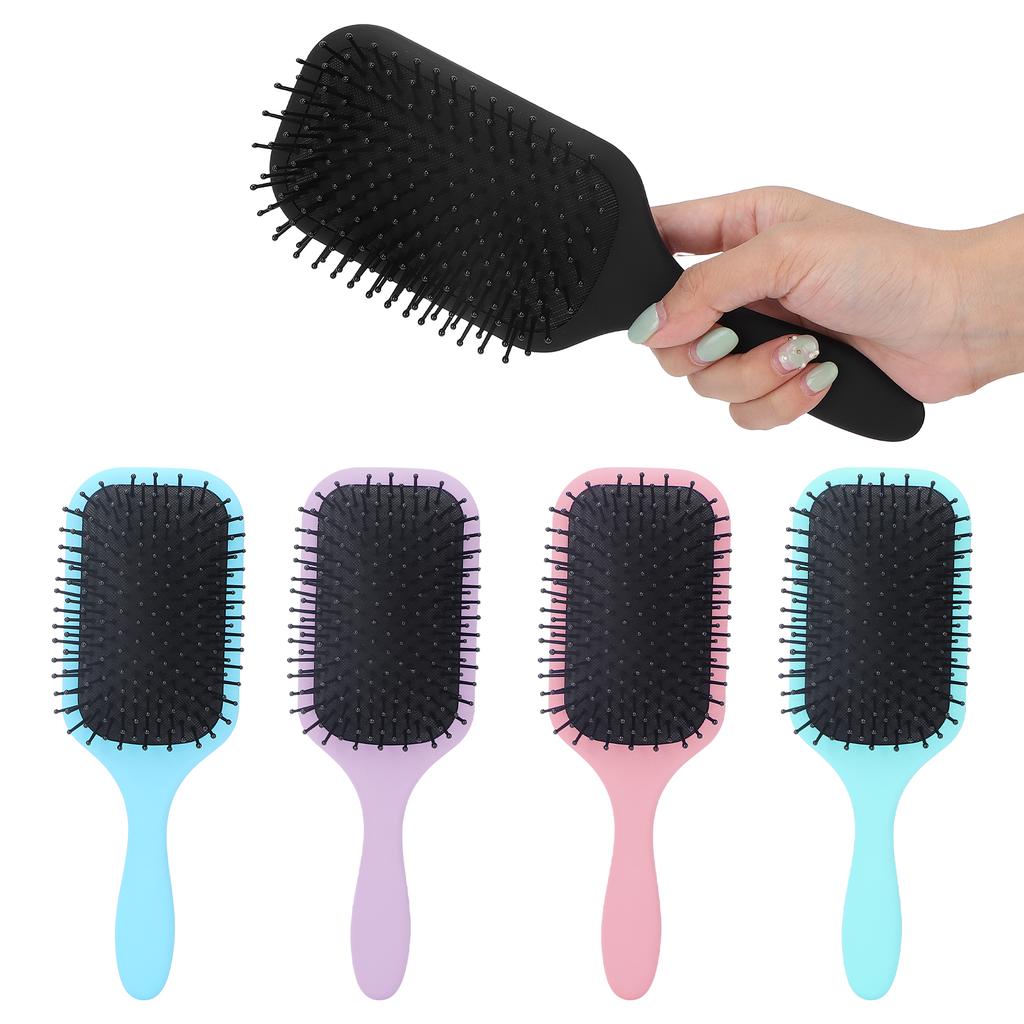 Hair Brush Detangling Styling Massage Scalp Cushion Comb for Curly Straight Hair