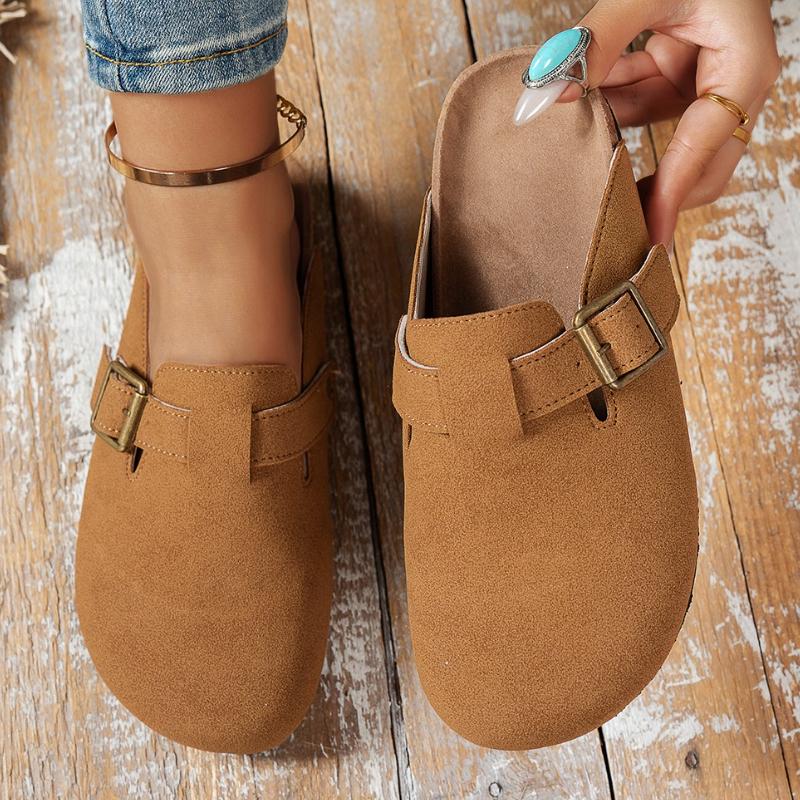 Fashion Summer Women Mules Platform Clogs Sandals Classic Cork Soft Clogs Slippers with Arch Indoor Shoes Outdoor Flat Slides Women
