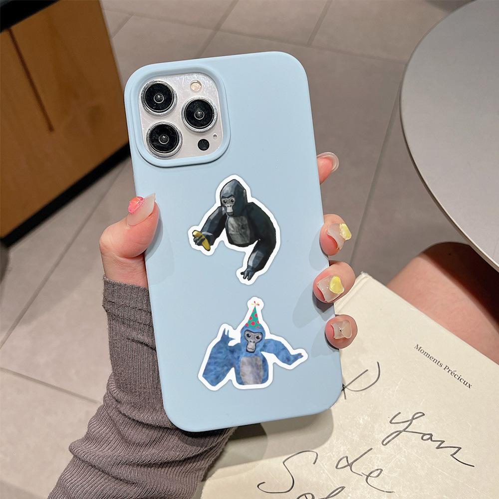 60 New Gorilla Tag Graffiti Stickers Decorate Luggage Laptop Waterproof Stickers