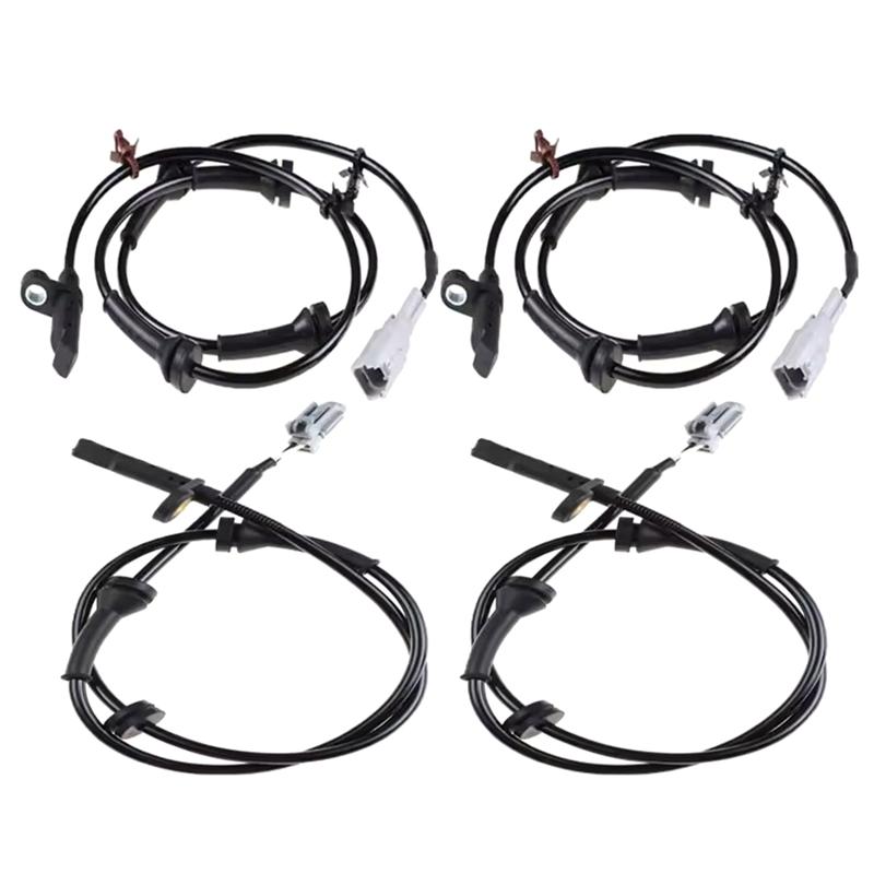 Front Rear Left Right ABS Wheel Speed Sensor For Nissan ROGUE X-TRAIL S35 T31 T31Z 2.5L L4 4WD Models-47900-JG200 47910-1DA1A