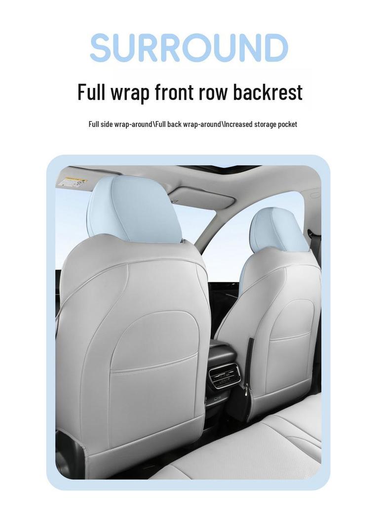 Galaxy E5 All-Season Universal Leather Seat Cover: Full Coverage, Breathable, Car Cushion