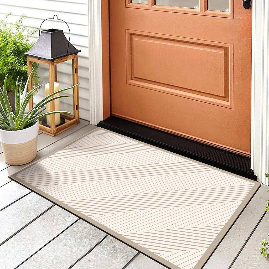 Luxury Home Entrance Doormat Room Rugs Front Door Mat Hallway Floor Carpet Doormat Custom Washable