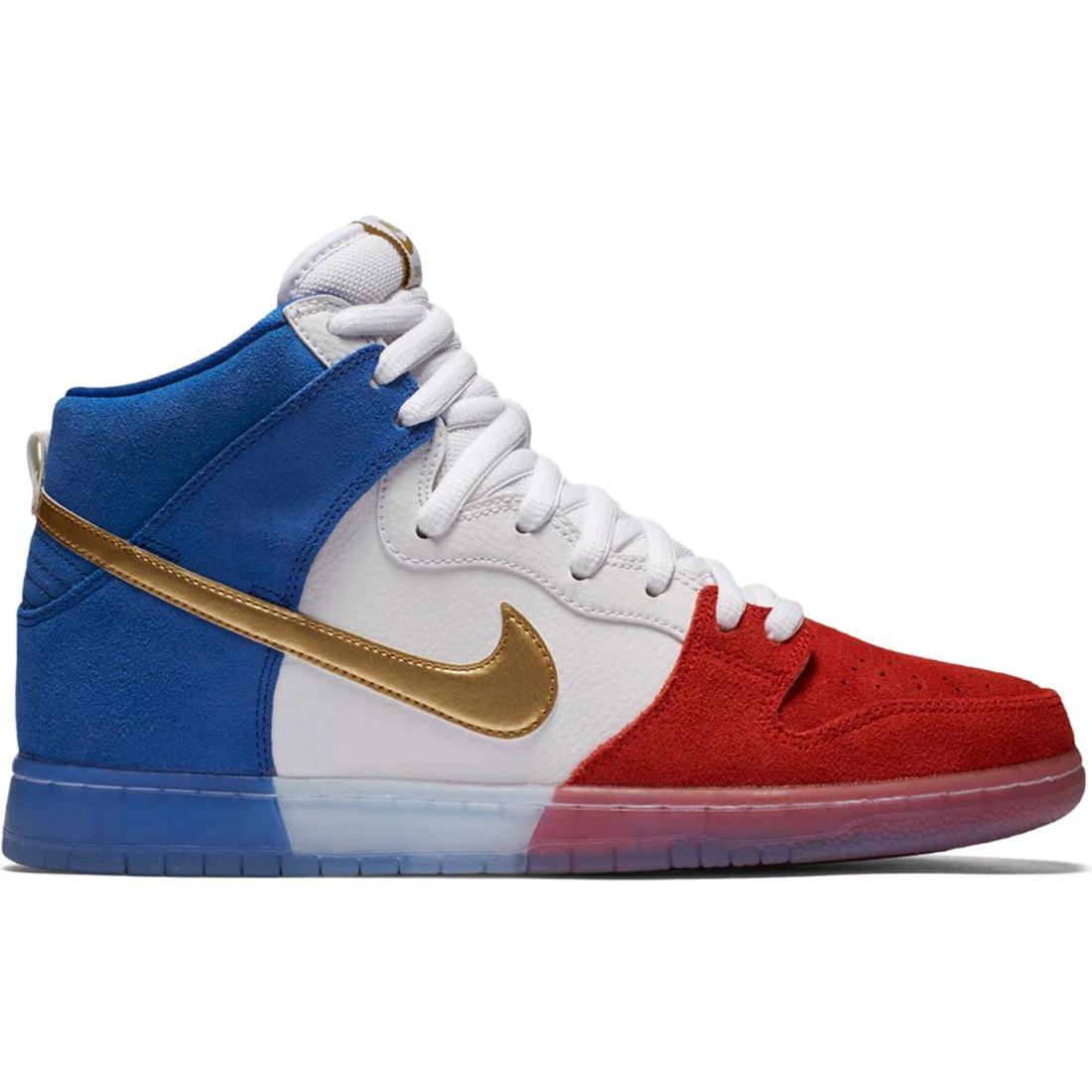 

Кроссовки Nike SB Dunk High Tricolor (США)(313171-674) 46