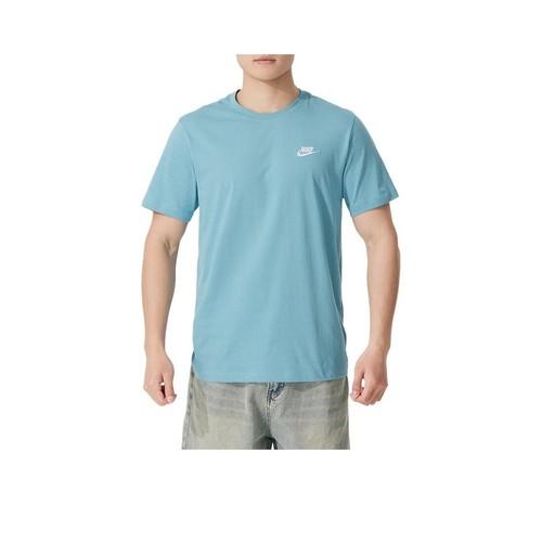 Nike Logo Letter Short-Sleeve T-Shirt for Men Blue 2XL синий