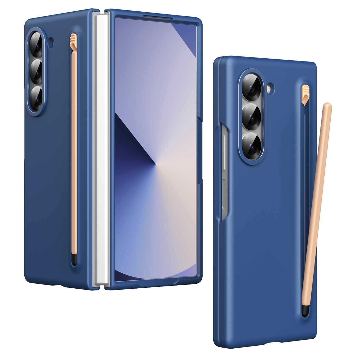 

For Samsung Galaxy Z Fold6 5G Case Hard PC Phone Cover with Stylus D