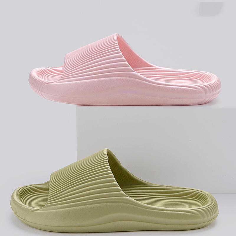 Modne kapcie damskie Kidmi Damskie sandały płaskie Domowe kapcie łazienkowe Casualowe nowe buty damskie Kryte miękkie antypoślizgowe klapki EVA Buty plażowe
