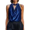 Women's Fashion Solid Color Sleeveless Vest Top