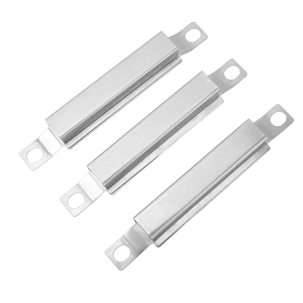 3PCS Crossover Tubes Replacement Stainless Steel Universal Adjustable Grill Crossover Tube with Screws for BBQ Parts